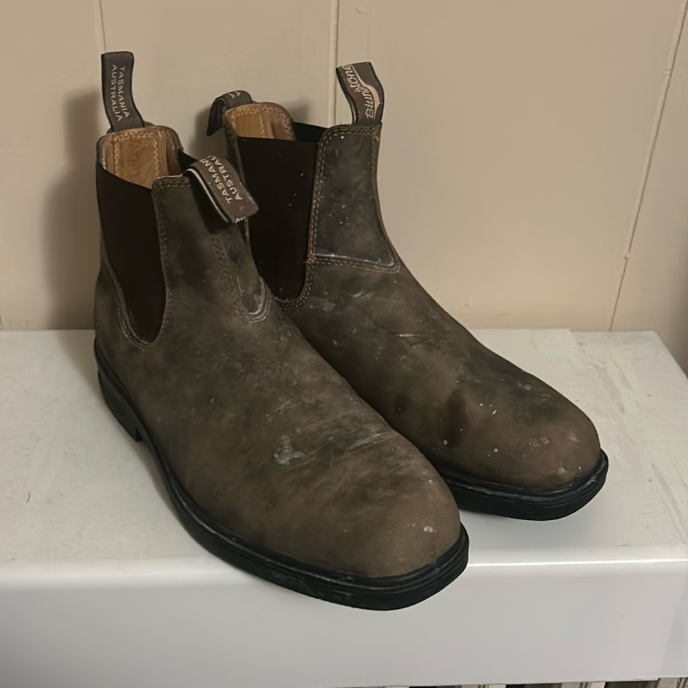 Men’s Blundstone #1306 Dress in rustic Brown size 9.5 AUS 10.5 US